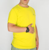 Mens Jack Wolfskin Paw Print Tee 1805141 Wild Lime Casual Short Sleeve T Shirt